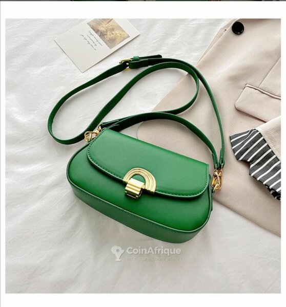 Sac à bandoulière vert pour femme