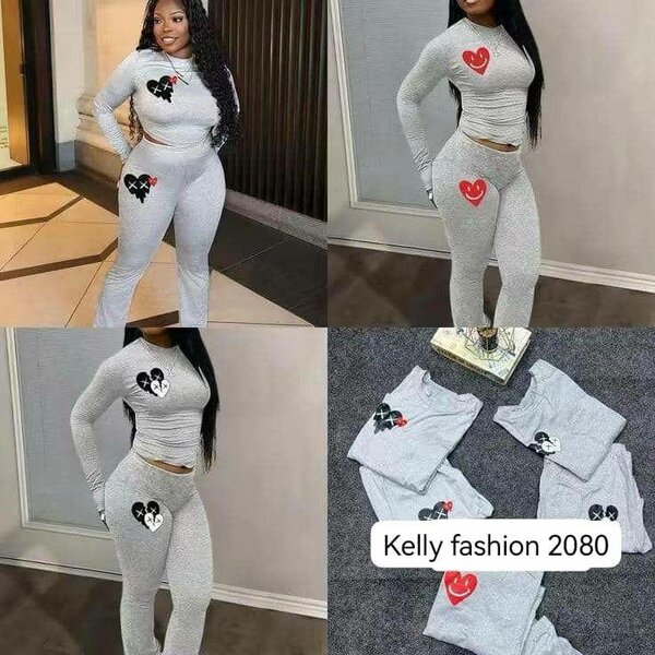 Ensemble Lounge Cœur Femme