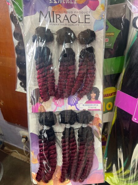 Extensions cheveux humains