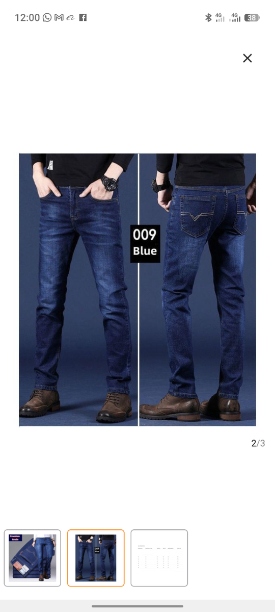 Jeans Slim Fit Homme