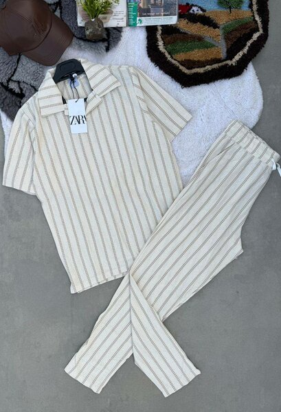 Ensemble rayé été ZARA