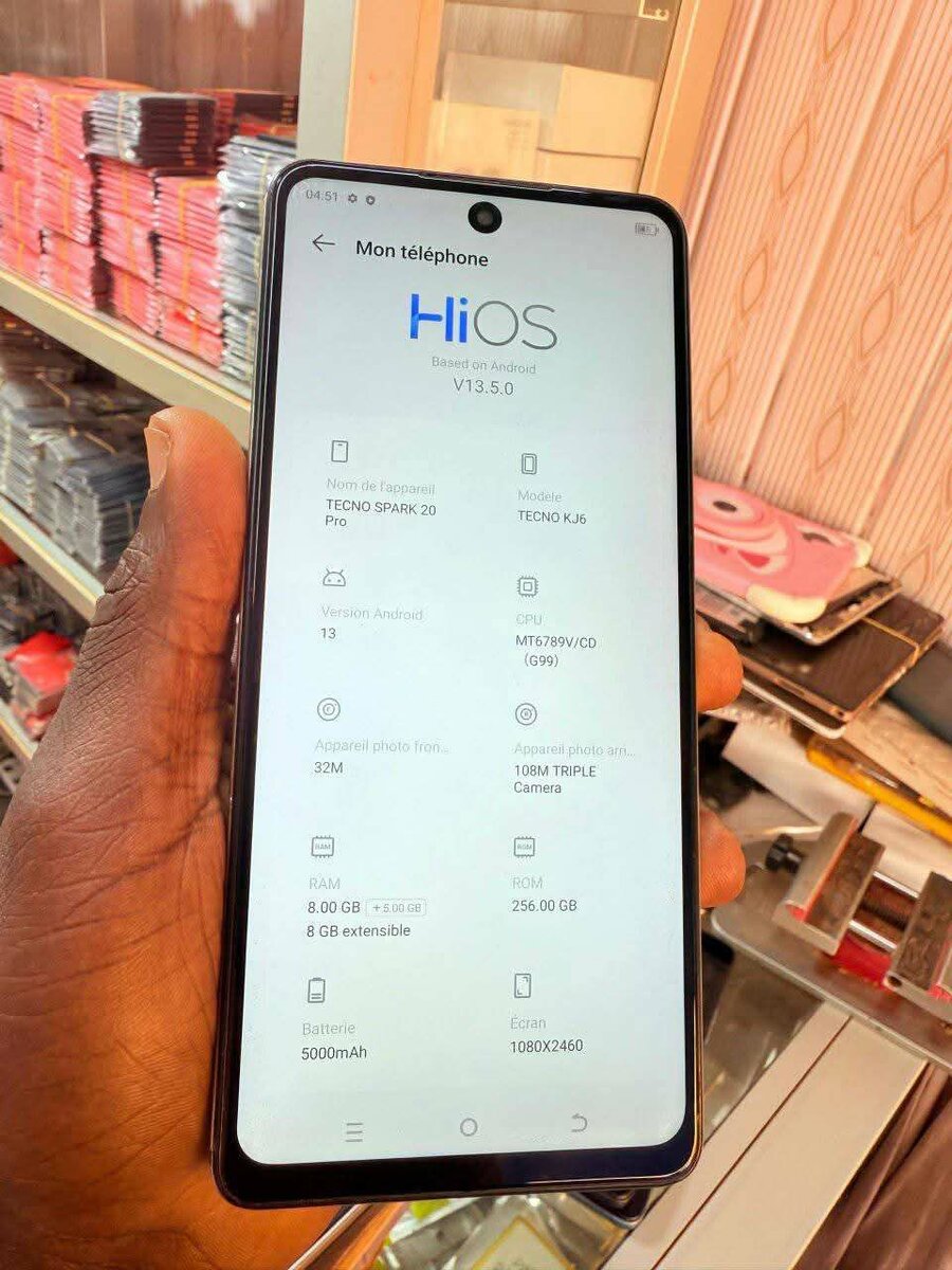 Smartphone TECNO SPARK 20 Pro