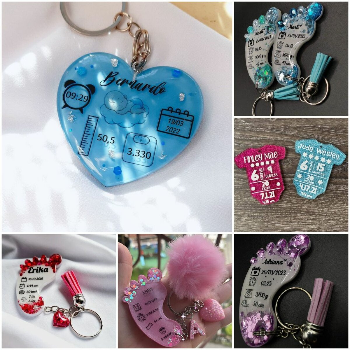 Moule Résine Naissance Bébé