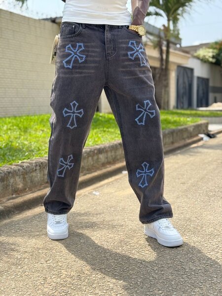 Jean Baggy Style Gothique Homme