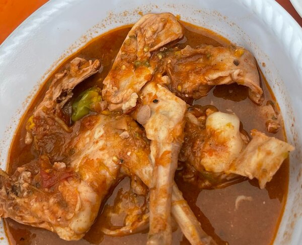 Soupe de lapin entier