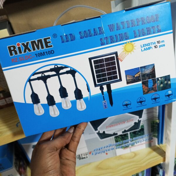 Guirlande Solaire Étanche 10m