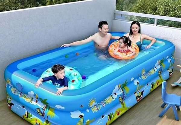 Piscine gonflable familiale