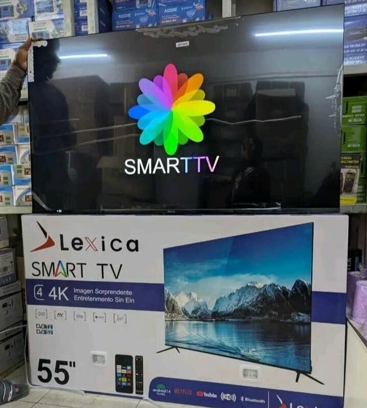 Téléviseur Smart TV 55 pouces 4K UHD