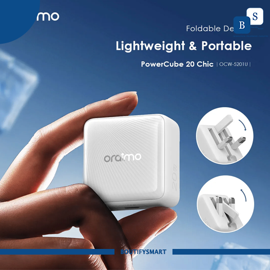 Chargeur rapide 20W USB-C Oraimo