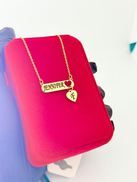 Collier personnalisé en or