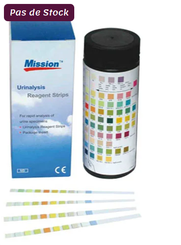 BANDELETTE URINAIRE 10 PARAMÈTRE 100 DANS LA BOITE