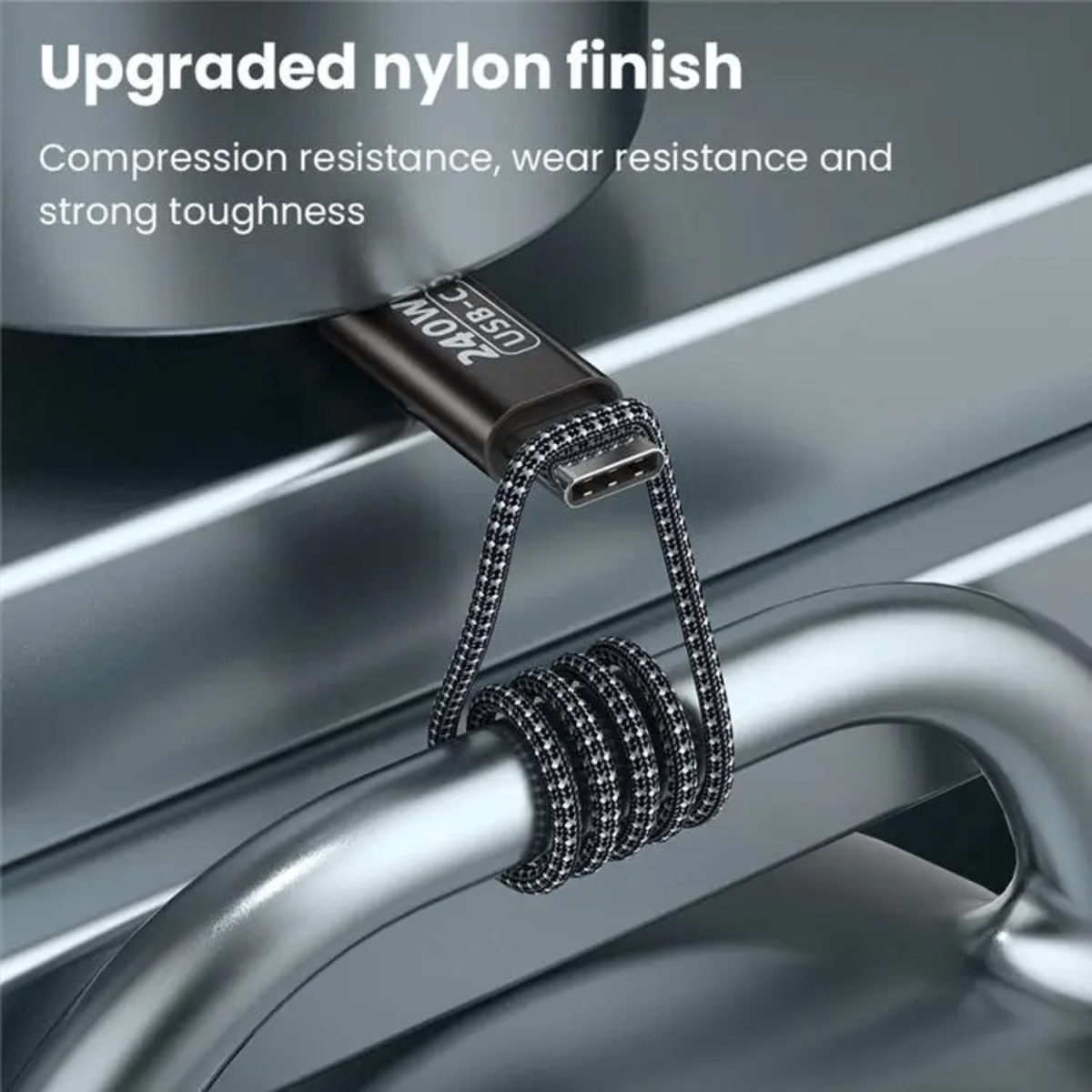Câble USB-C 240W robuste en nylon