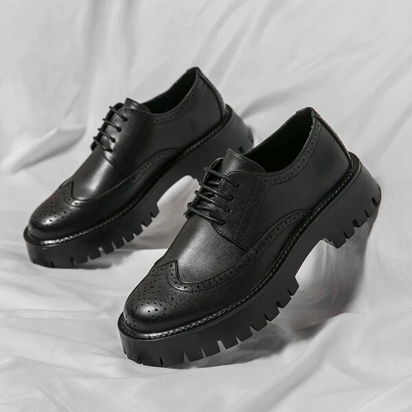 Chaussures Oxford noires élégantes