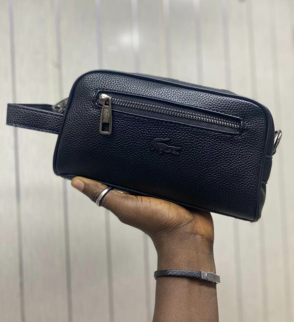 Sacoche Homme Cuir Noir Élégant