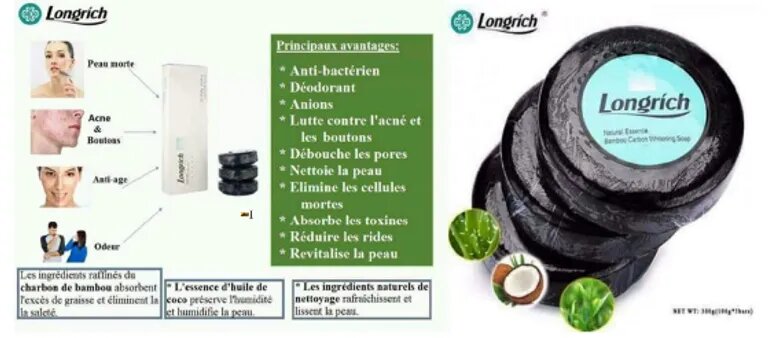 Savon au Charbon Longrich
