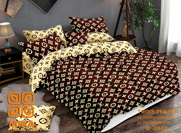 Ensemble de literie imprimé élégant