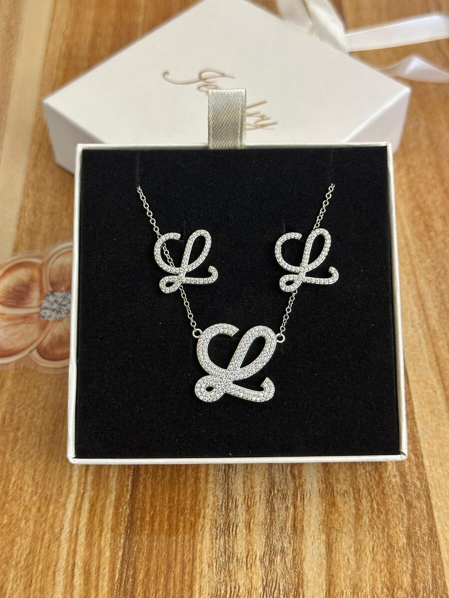 Ensemble Collier et Boucles d'Oreilles