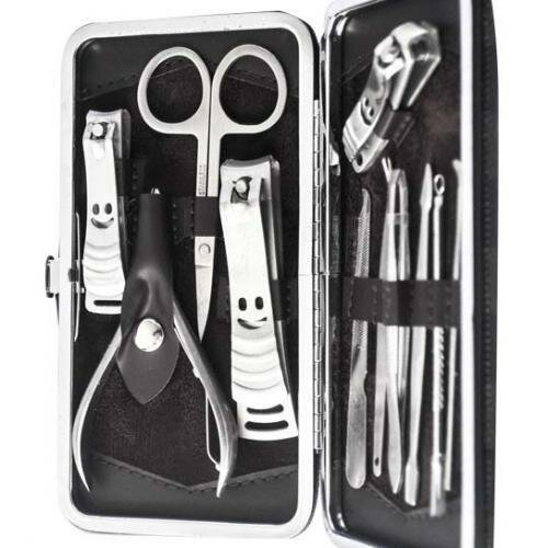 Trousse De Pédicure Et Manucure - Marron