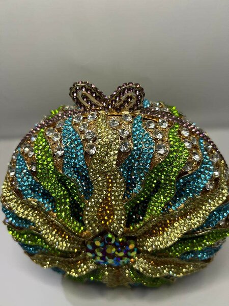 Round Multicolor Purse