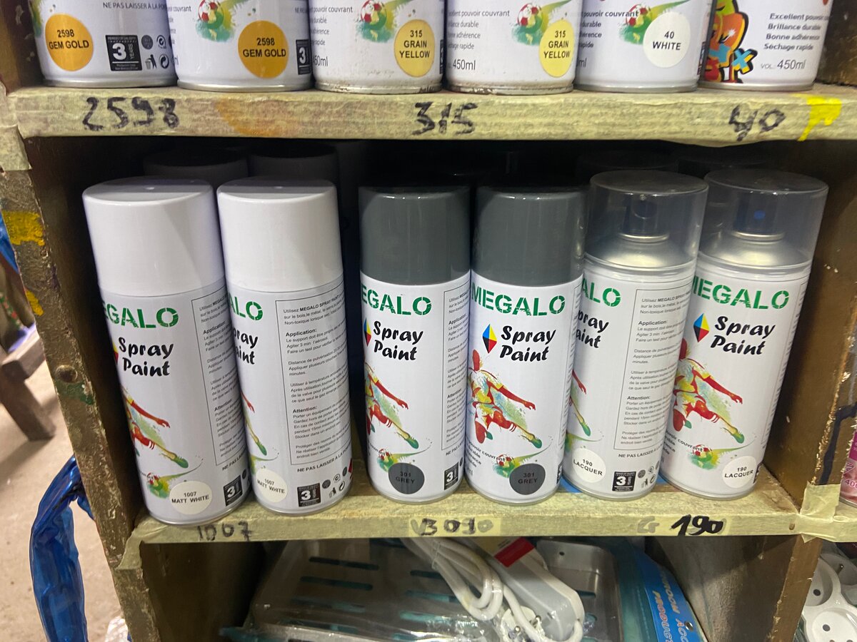 Peinture aérosol MEGALO