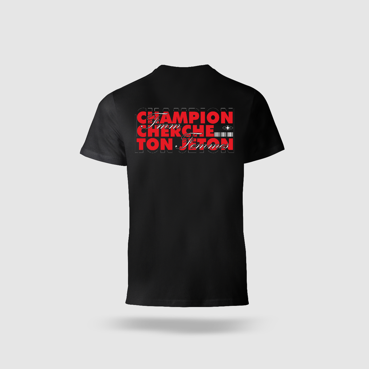 T-shirt homme Champion noir