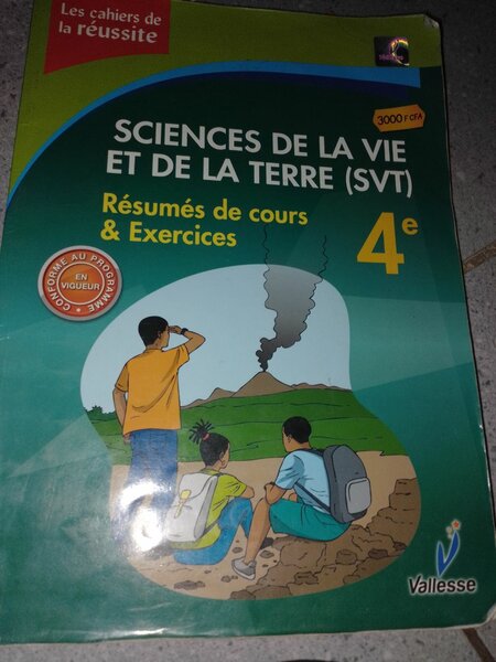 Sciences de la Vie et Terre 4e