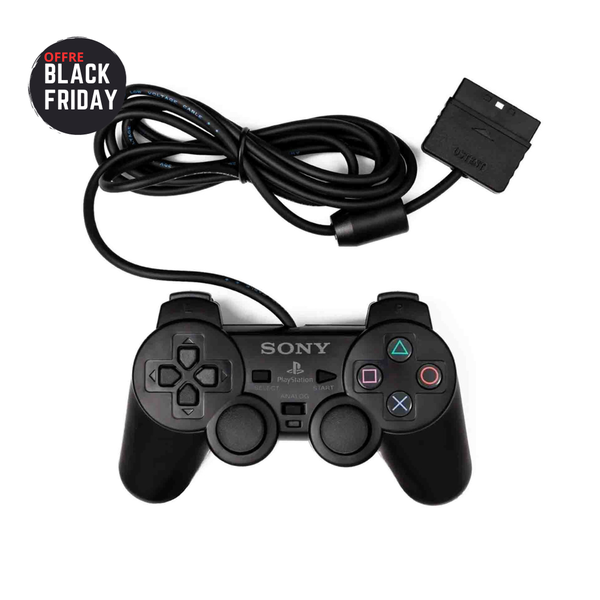 DUALSHOCK 2 Noire– Manette PS2