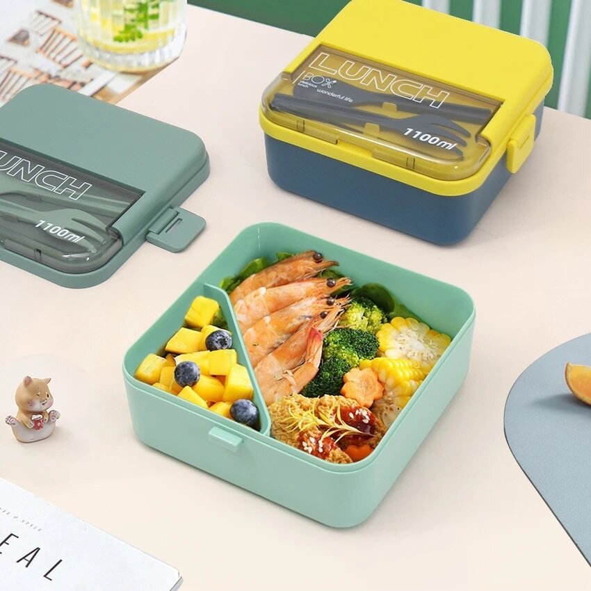 2 compartment lunchbox