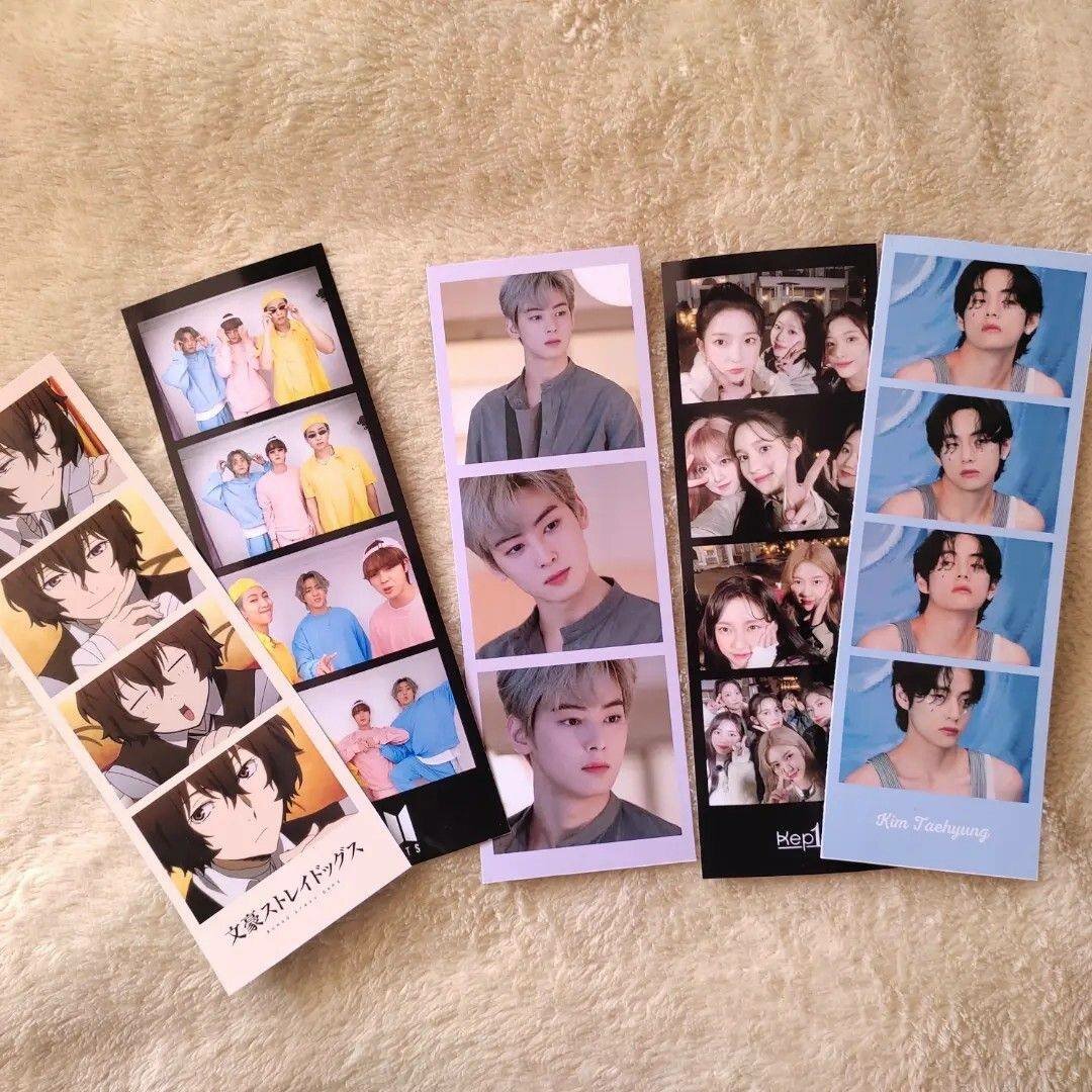 4 Photostrip personnalisés