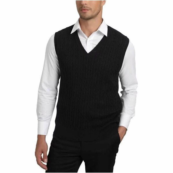 Gilet sans manches homme élégant