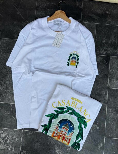 T-shirt Adidas verte logo