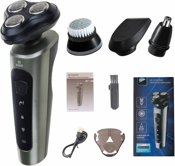Rasoir Électrique 9D pour Hommes