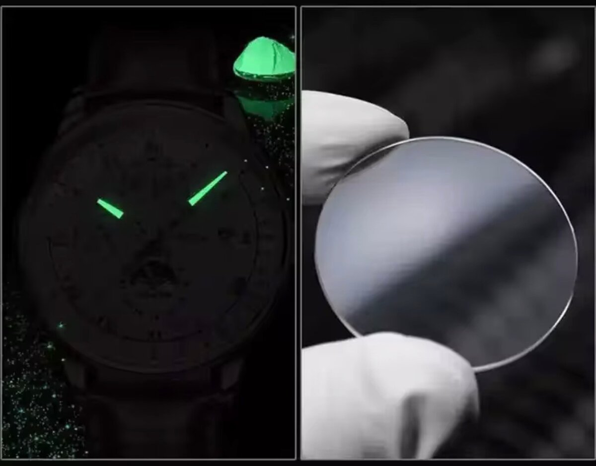 Montre Homme Lumineuse