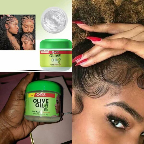 coiffant à l'huile d'olive