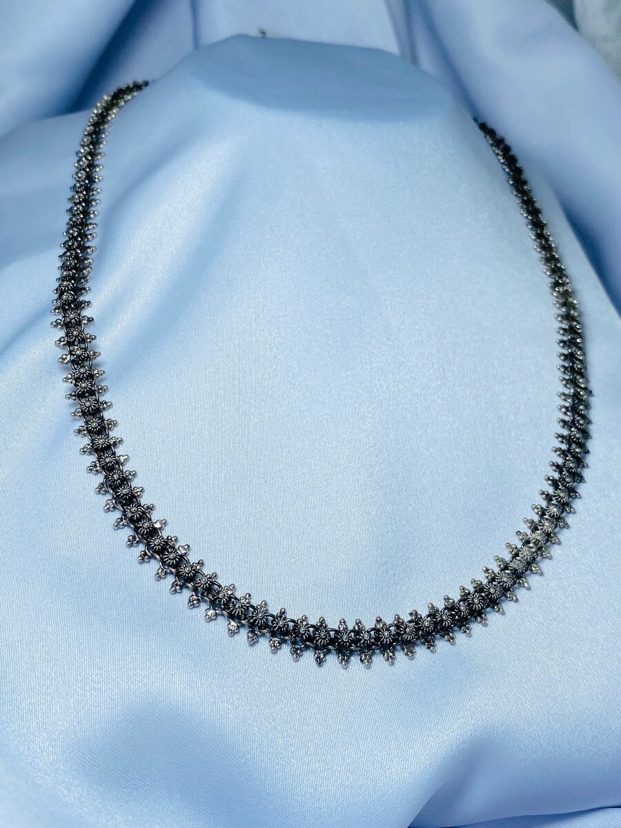 Колье из серебра 925 пробы
