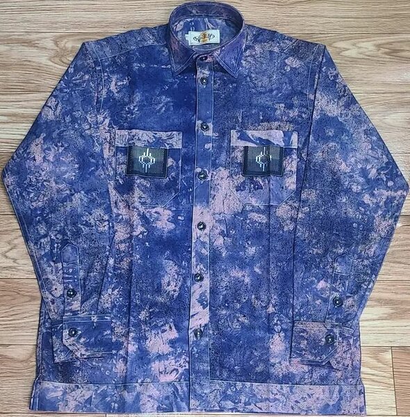 Chemise en jean tendance homme