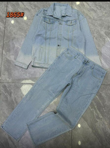 Ensemble denim élégant