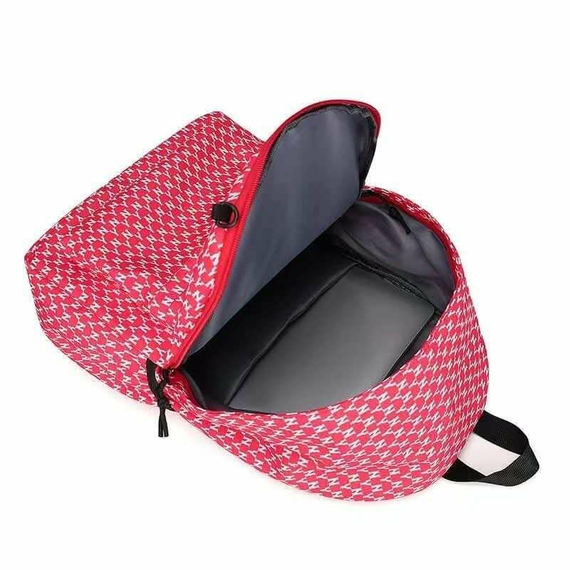 Sac à dos tendance avec motif N