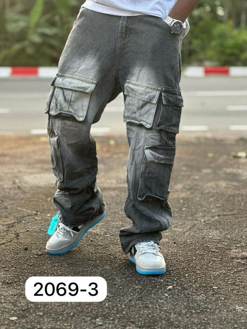Pantalons cargo tendance homme