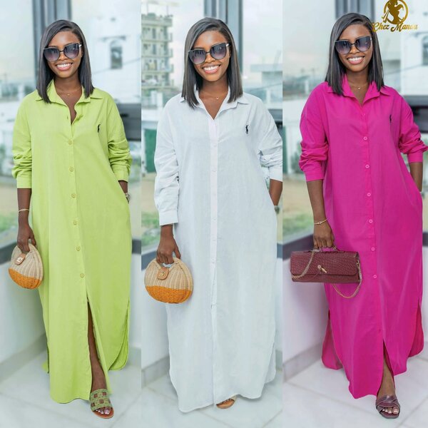 Robe longue pour femme élégante