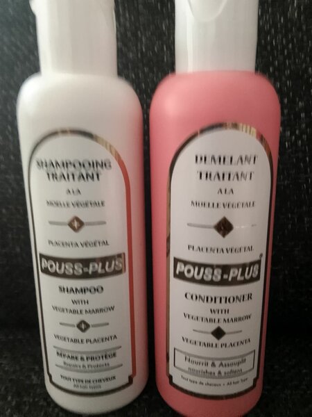 Shampoing et Après-shampooing Pouss Plus