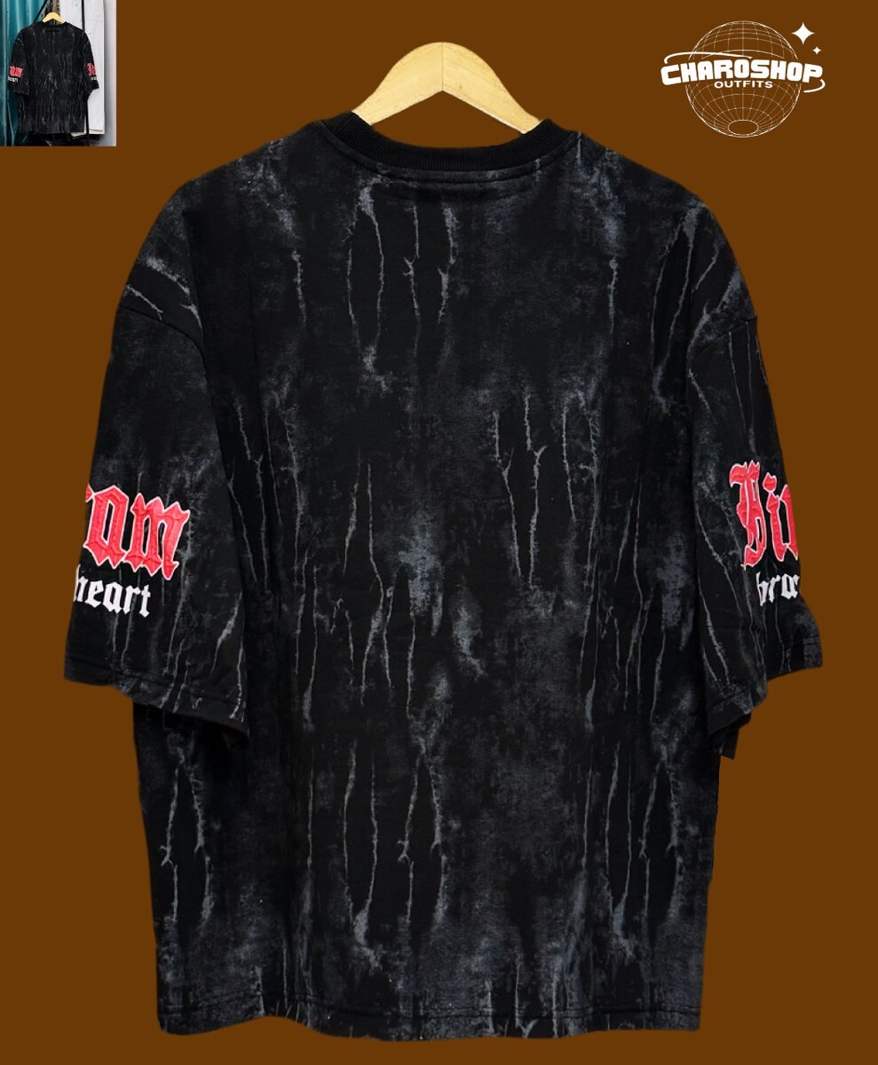 T-shirt oversize graffiti