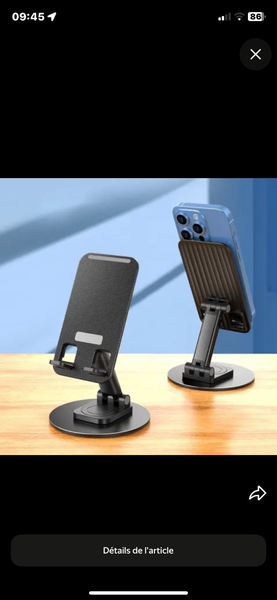 Support Téléphone Réglable
