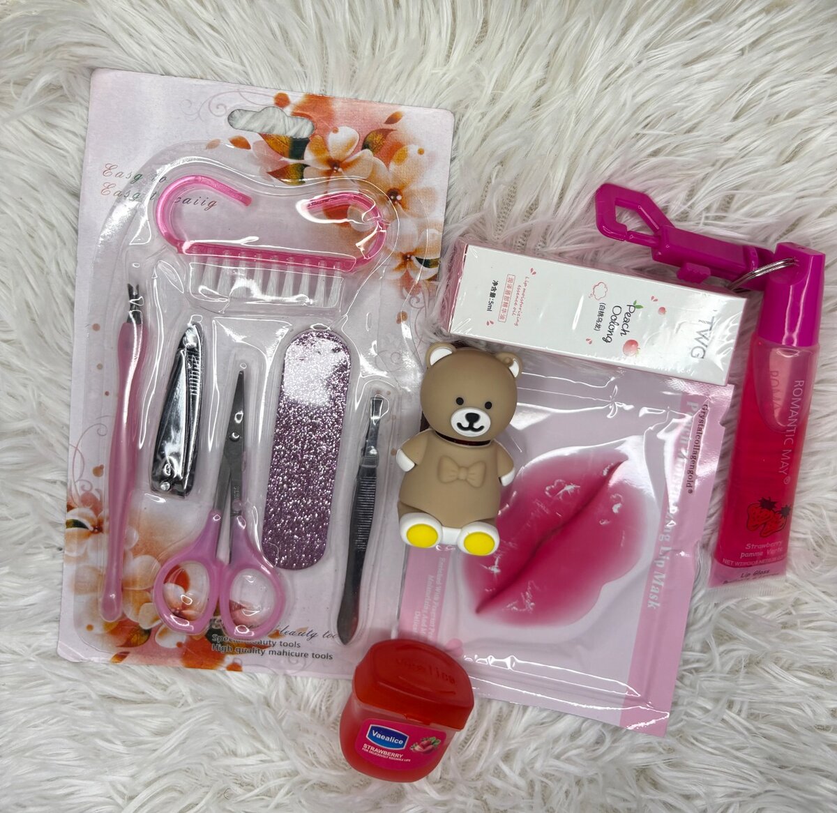 Kit Manucure et Soin Beauté Rose