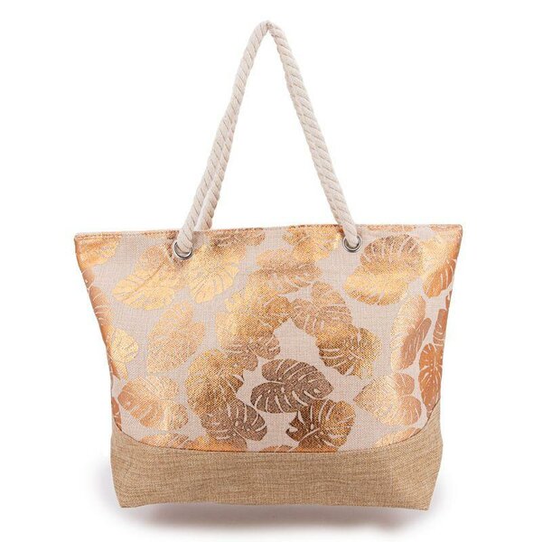 Sac cabas plage en jute