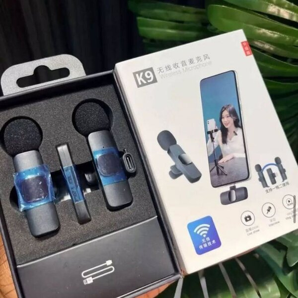 Microphone sans fil pour smartphone