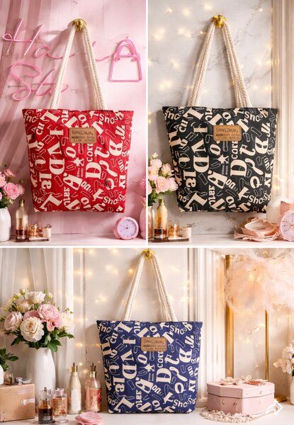 Sac cabas réutilisable Dior en toile