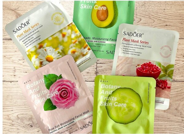 Fruit facial masks