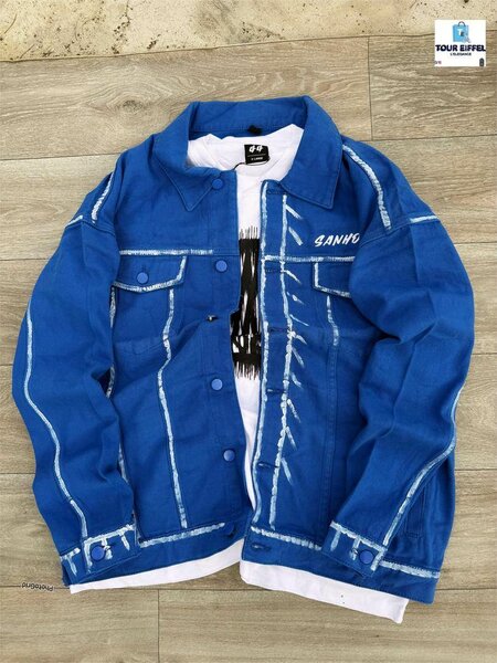 Veste en denim tendance