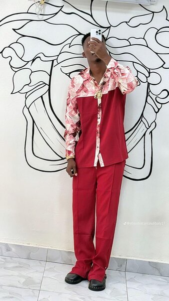 Ensemble chic multicolore